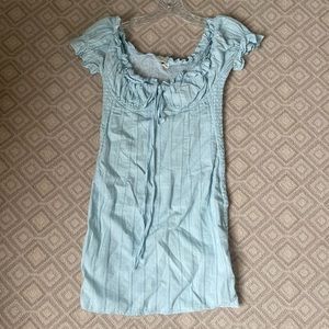 O.Vianca Mini Dress Blue